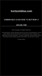 Mobile Screenshot of horizomblue.com